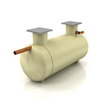 2 Chamber Septic Tank Diagram