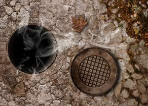 Drain odour