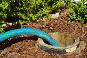 Pumping Out Sewage From Septic Tank